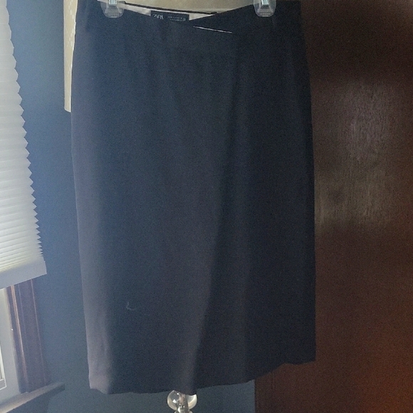 Zara Dresses & Skirts - Zara Classic Black Glen Wrap Short